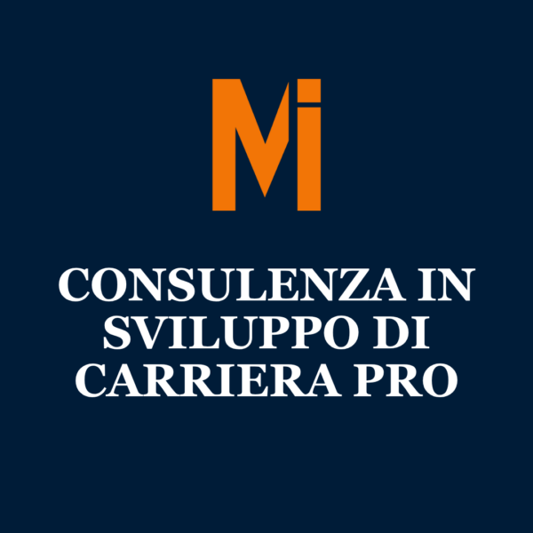 CONSULENZA IN SVILUPPO DI CARRIERA PRO